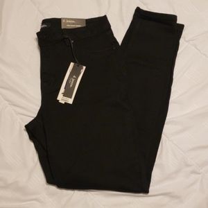 Black high waist skinny pants
